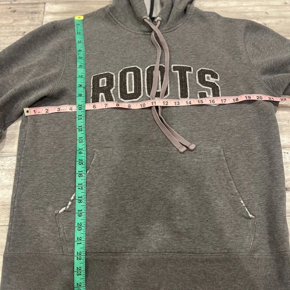 Roots Canada Charcoal Men's Hoodie M - Picture 5 of 6